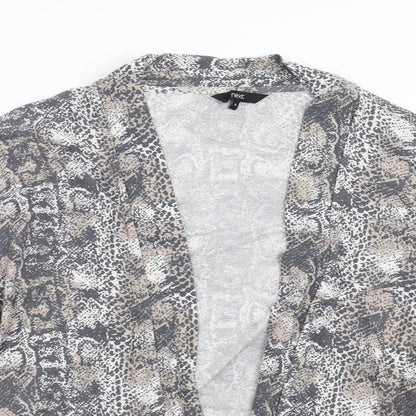 Womens UK Size 12 NEXT Grey Cardigan Jumper