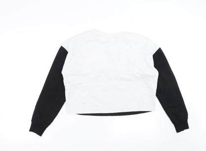 New Look Girls Black   Pullover Sweatshirt Size 12-13 Years  - So Anyway...