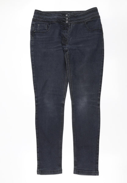 Tesco Womens Blue  Denim Skinny Jeans Size 12 L29 in