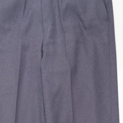 St Roma Mens Purple   Trousers  Size 36 in L29 in