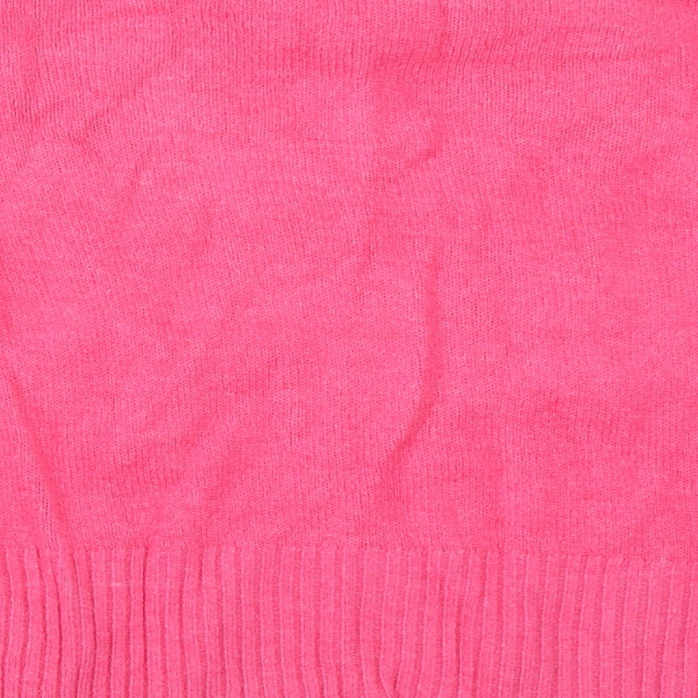 Womens UK Size L Find Pink Pullover Jumper