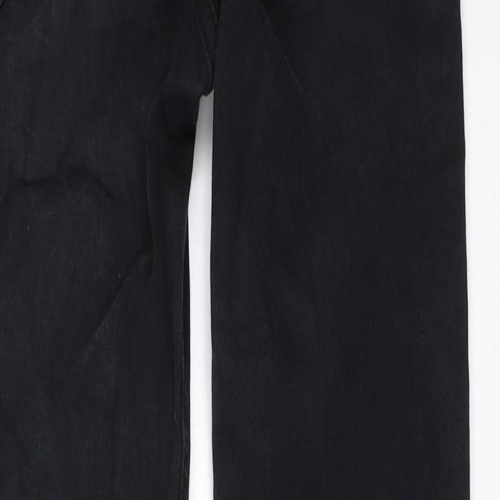 Topshop Womens Black  Denim Skinny Jeans Size 28 in L32 in