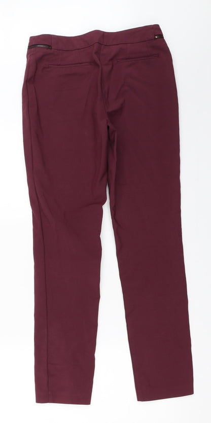 Atmosphere Womens Purple   Capri Trousers Size 6 L28 in