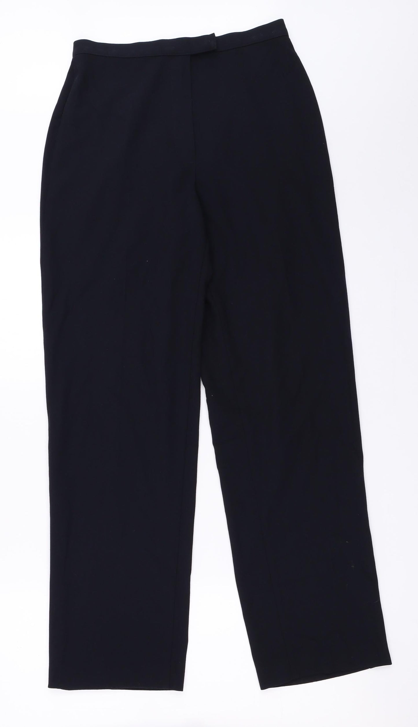 Womens UK Size 10 Marks and Spencer Regular Fit  Blue Trousers