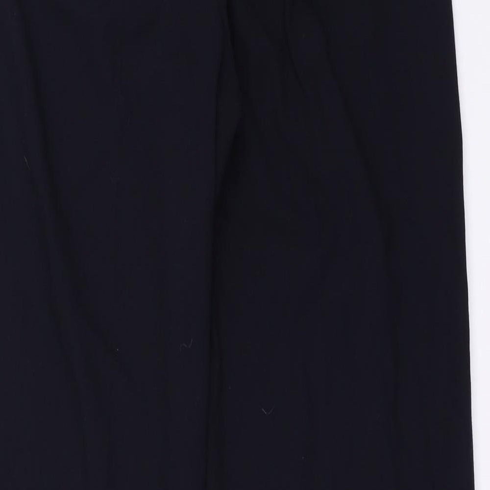 Womens UK Size 10 Marks and Spencer Regular Fit  Blue Trousers