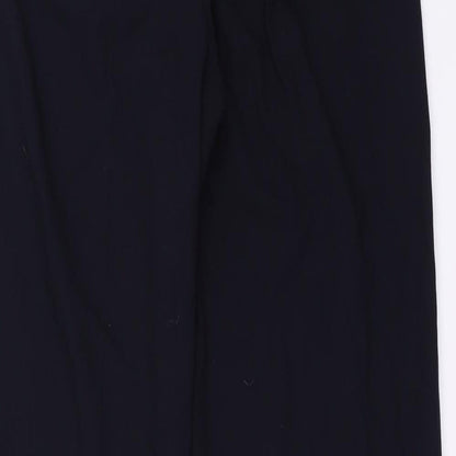 Womens UK Size 10 Marks and Spencer Regular Fit  Blue Trousers