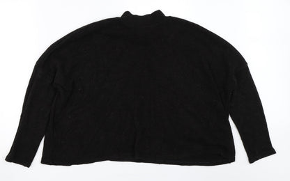 Womens UK Size M H&M Black Pullover Jumper