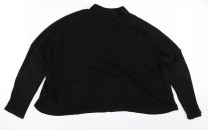 Womens UK Size M H&M Black Pullover Jumper