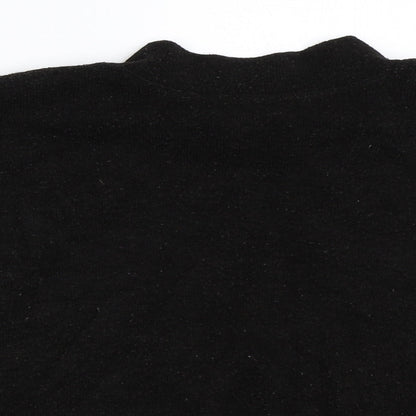 Womens UK Size M H&M Black Pullover Jumper