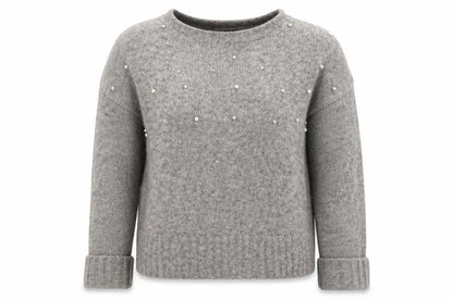 Womens UK Size 6 Brave Soul Grey Pullover Jumper