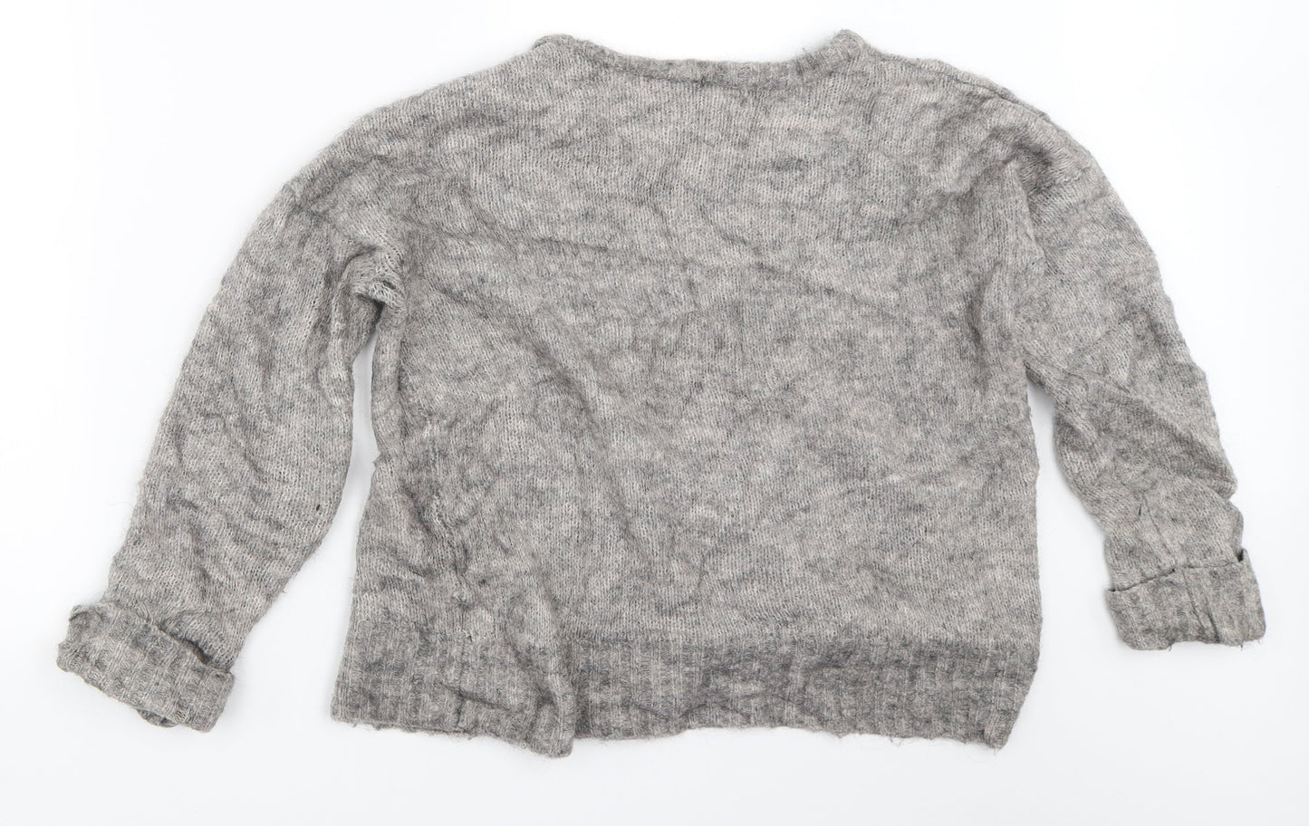 Brave Soul Womens Grey   Pullover Jumper Size 6