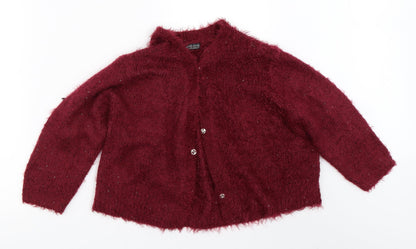 Womens UK Size 16 Atmosphere Pink Cardigan Jumper