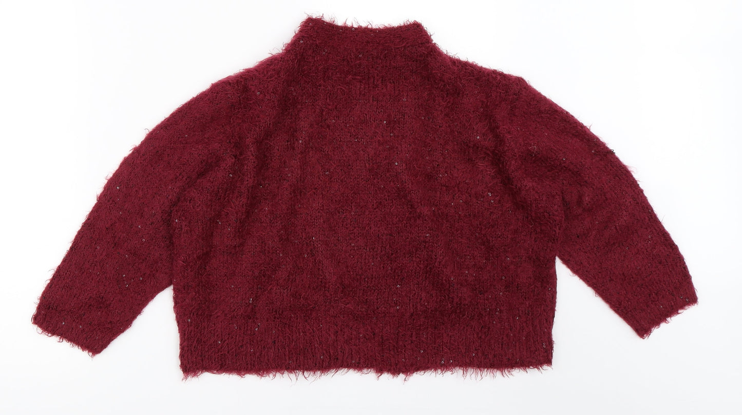Womens UK Size 16 Atmosphere Pink Cardigan Jumper