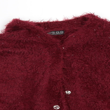 Womens UK Size 16 Atmosphere Pink Cardigan Jumper