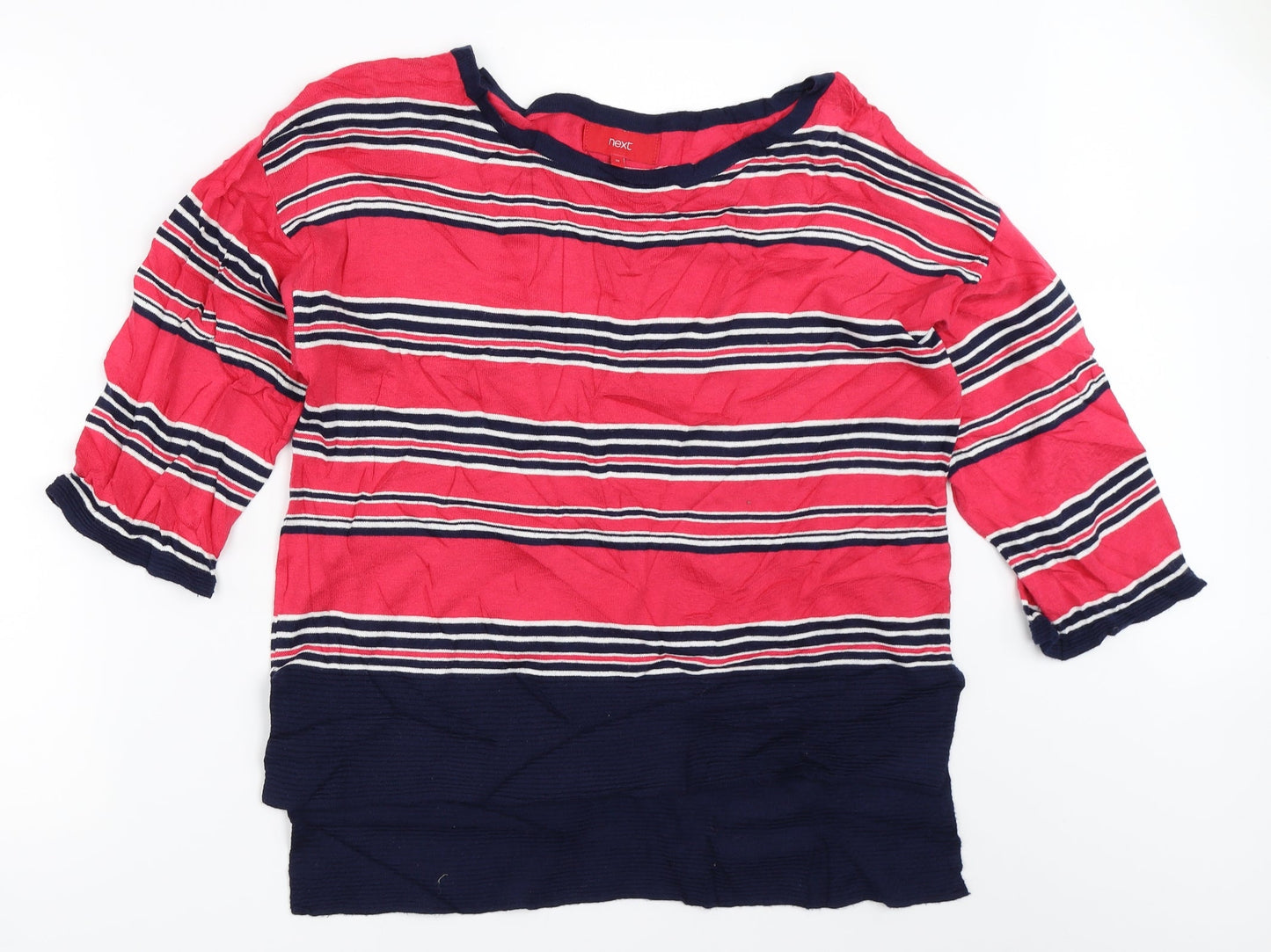 Womens UK Size 10 NEXT Pink Pullover Jumper
