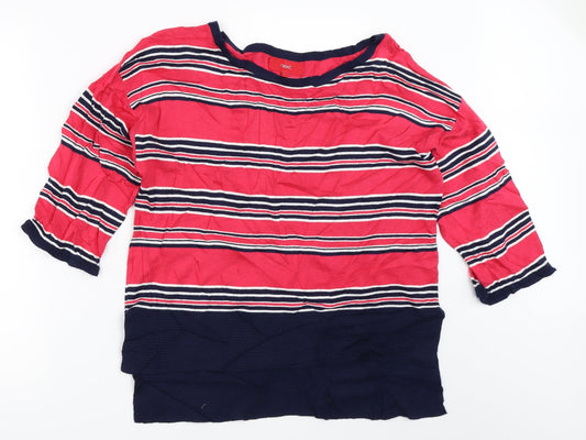 Womens UK Size 10 NEXT Pink Pullover Jumper