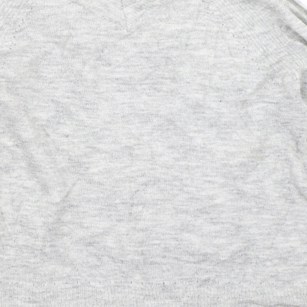 Womens UK Size 10 Dorothy Perkins Grey Pullover Jumper