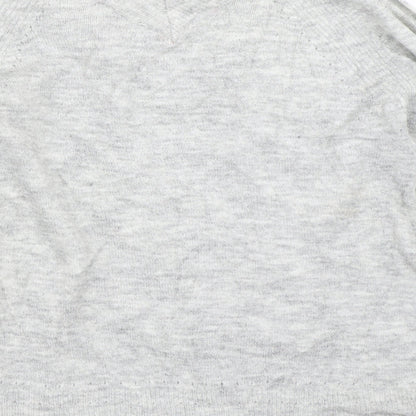 Womens UK Size 10 Dorothy Perkins Grey Pullover Jumper