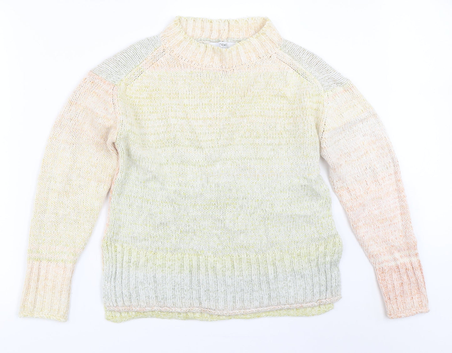 Womens UK Size 8 NEXT Green Pullover Jumper