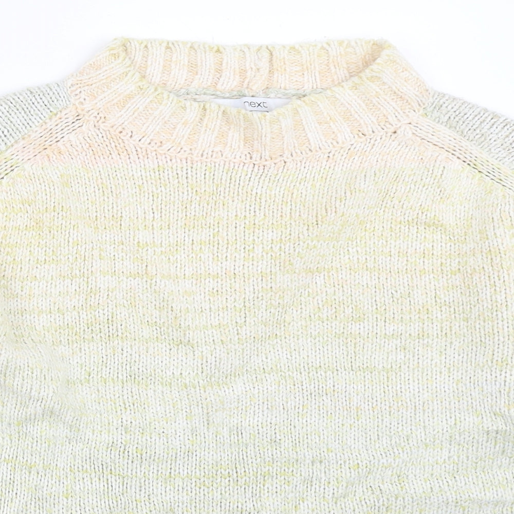 Womens UK Size 8 NEXT Green Pullover Jumper