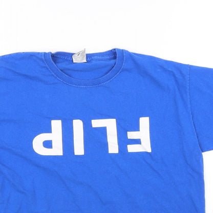 Unspeakable Boys Blue   Basic T-Shirt Size 12-13 Years  - Unspeakable FLIP