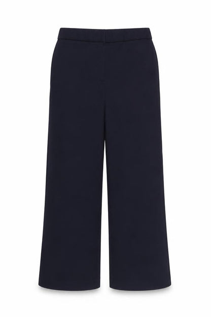 Womens UK Size 14 Label be Regular Fit Cropped Blue Trousers