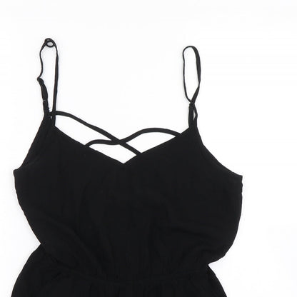 H&M Womens Black   Coverall One-Piece Size 12