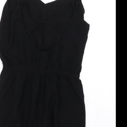 H&M Womens Black   Coverall One-Piece Size 12