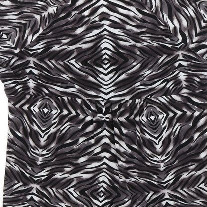 Womens UK Size 16 BM Black Basic T-Shirt