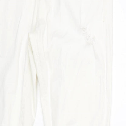 River Island Womens White  Denim Skinny Jeans Size 32 L29 in