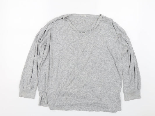 Womens UK Size M Oysho Grey Pullover Jumper