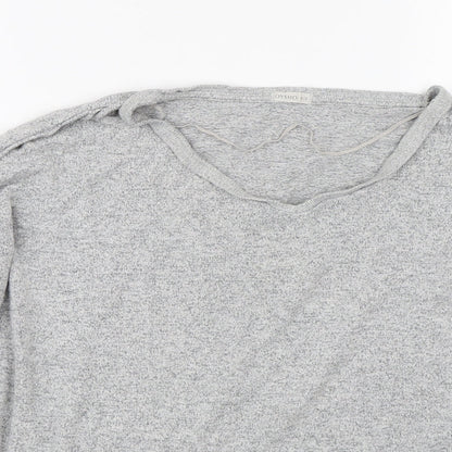 Womens UK Size M Oysho Grey Pullover Jumper