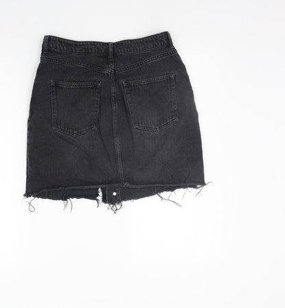 Divided Womens Grey   A-Line Skirt Size 10