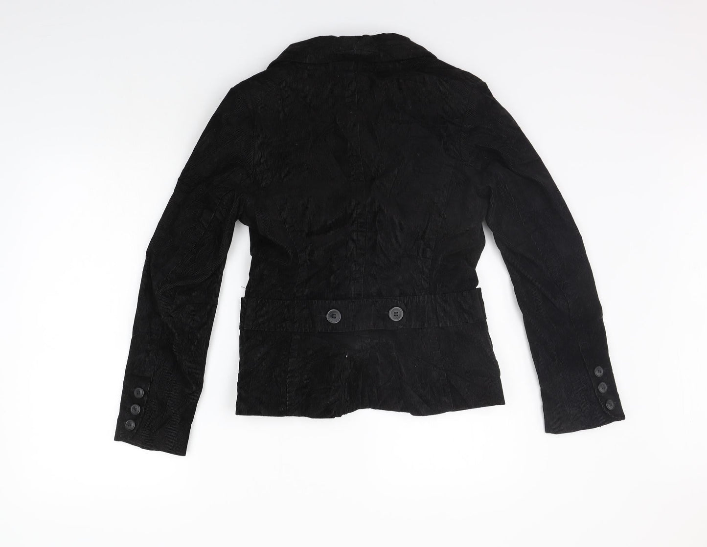 Womens UK Size 10 H&M Black Jacket
