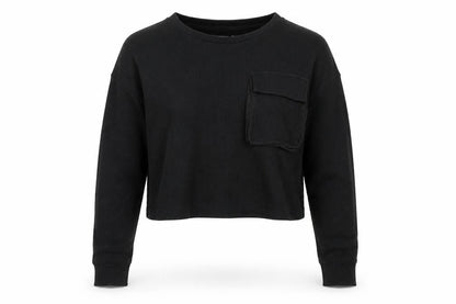 Womens UK Size 12 PRETTYLITTLETHING Black Pullover Jumper