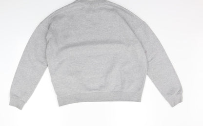 Womens UK Size 14 Missguided Grey Pullover Jumper