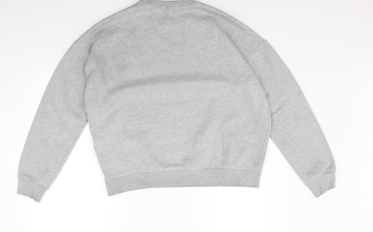 Womens UK Size 14 Missguided Grey Pullover Jumper