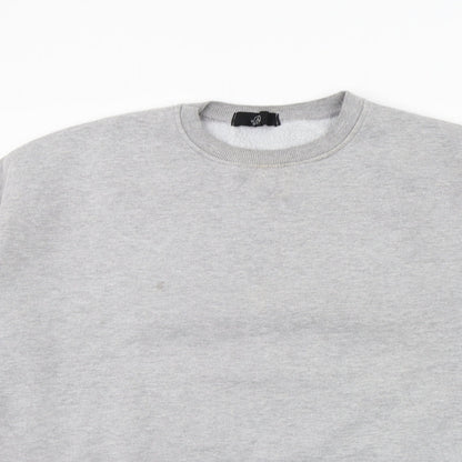 Womens UK Size 14 Missguided Grey Pullover Jumper