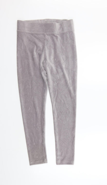 Womens UK Size 10 Marks and Spencer Regular Fit Sweatpants Purple Trousers