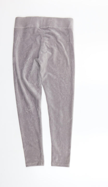 Womens UK Size 10 Marks and Spencer Regular Fit Sweatpants Purple Trousers