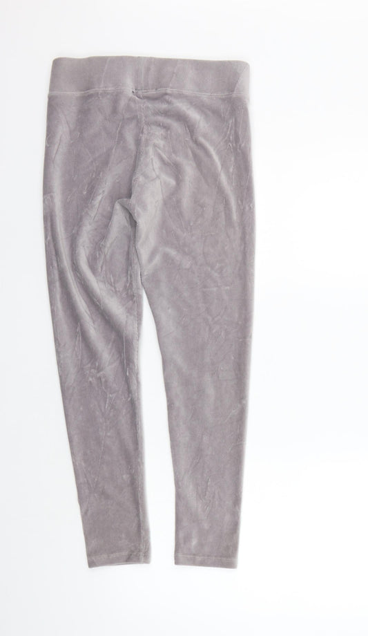 Womens UK Size 10 Marks and Spencer Regular Fit Sweatpants Purple Trousers
