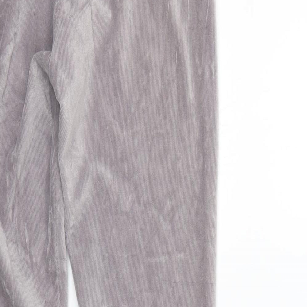 Womens UK Size 10 Marks and Spencer Regular Fit Sweatpants Purple Trousers