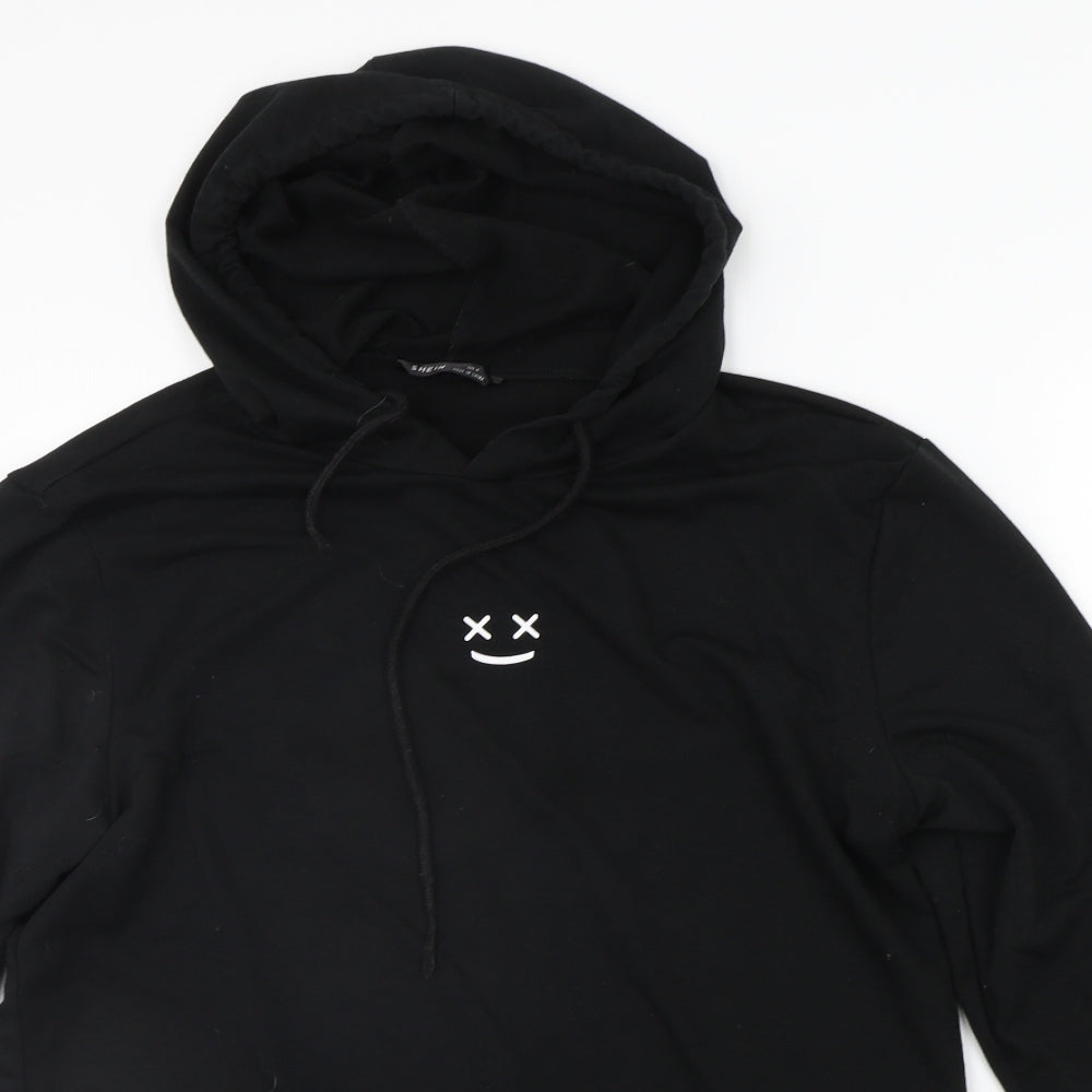 SheIn Womens Black   Pullover Jumper Size M