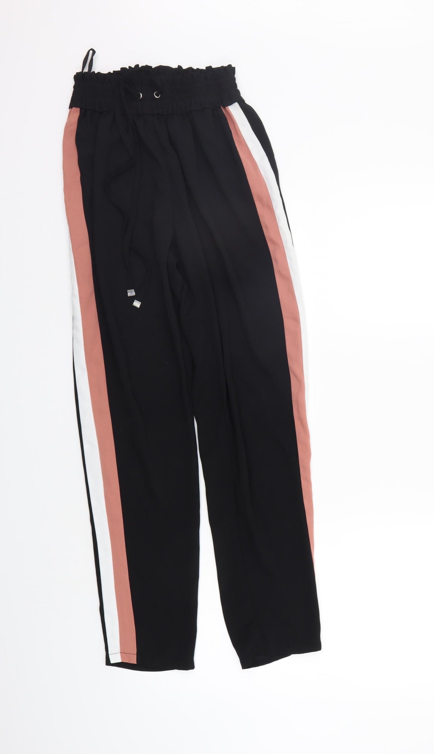 New Look Womens Black   Trousers  Size 8 L27 in - Elastic Waist Band