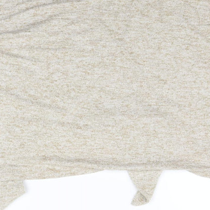 Womens UK Size M River Island Beige Pullover Jumper