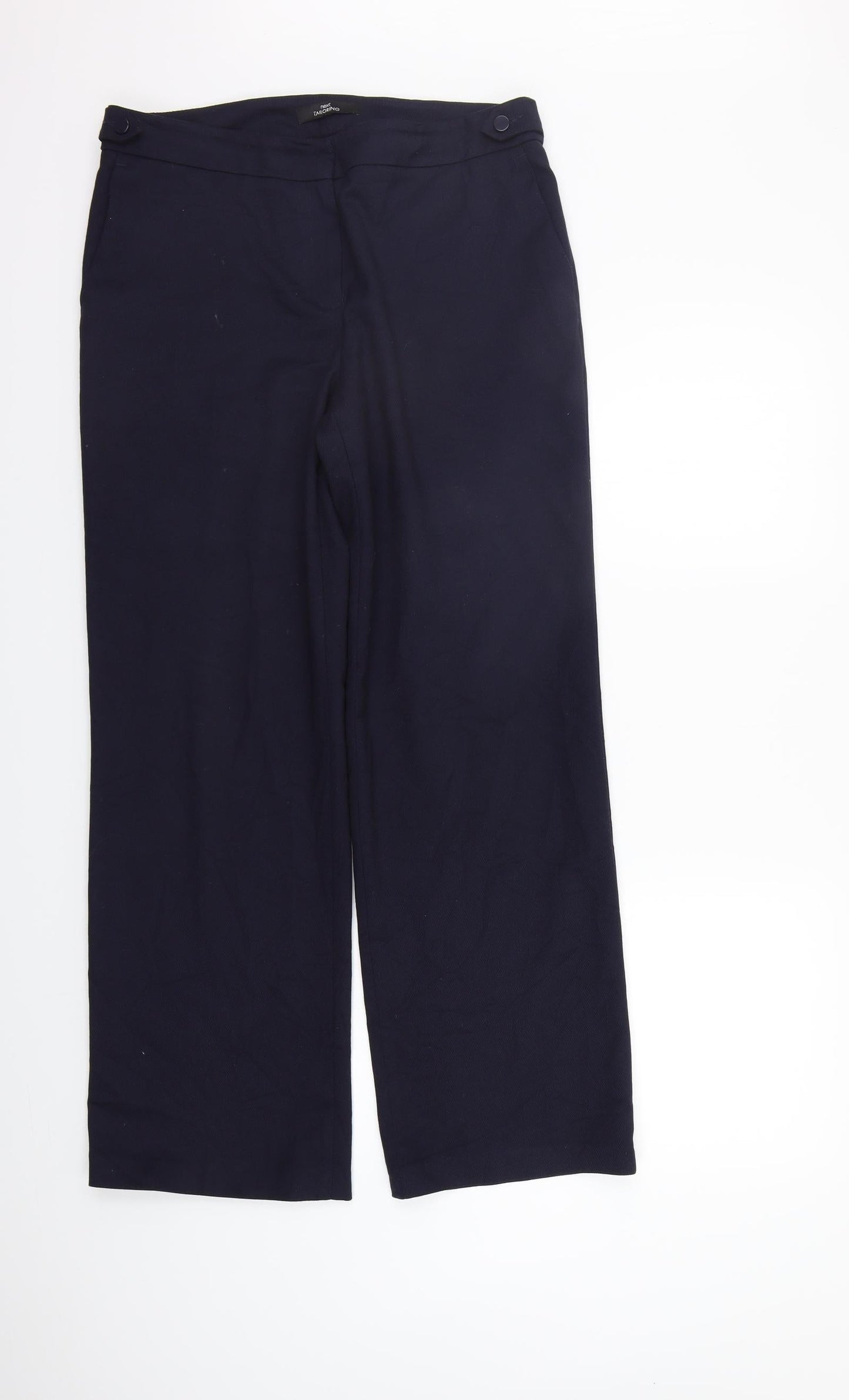 Womens UK Size 12 NEXT Regular Fit  Blue Trousers
