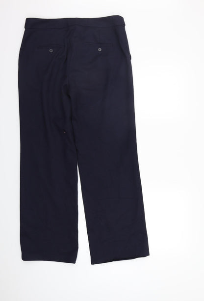 Womens UK Size 12 NEXT Regular Fit  Blue Trousers