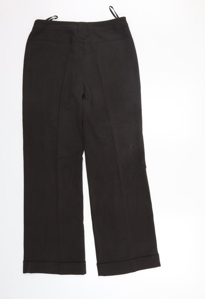 Papaya Womens Brown   Trousers  Size 10 L29 in
