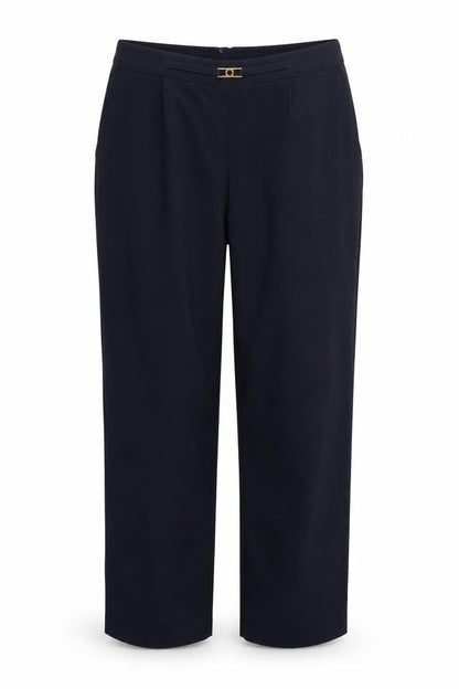Classics Womens Blue   Trousers  Size 16 L25 in - Elastic Waist Band