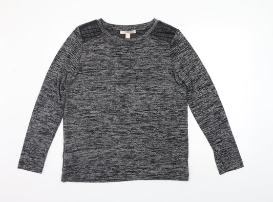 FOREVER 21 Womens Grey Geometric  Pullover Jumper Size L  - washable mark